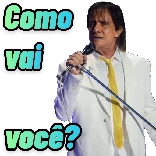 Figurinha: Roberto Carlos - Como vai você?