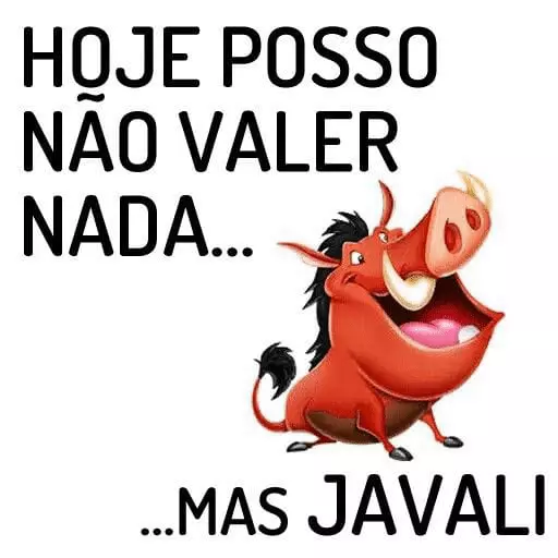 Figurinha: Hoje posso não valer nada