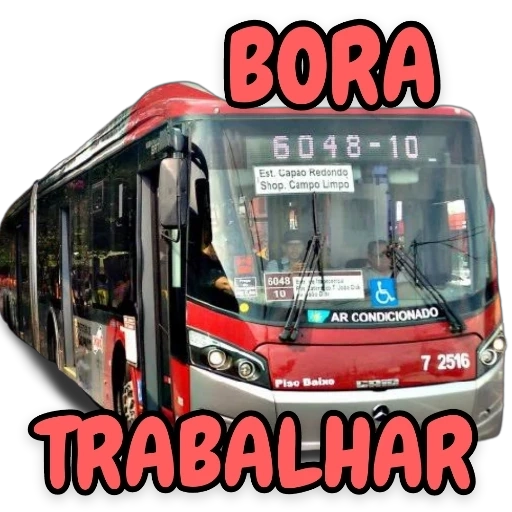 Figurinha: Bora Trabalhar