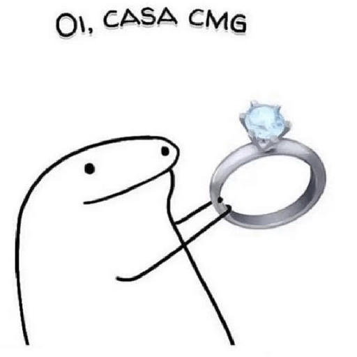 Figurinha: Casa Comigo?