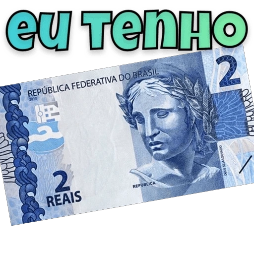Figurinha: Eu tenho 2 reais