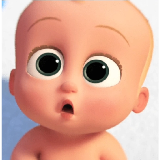 Figurinha: Bebê Surpreso