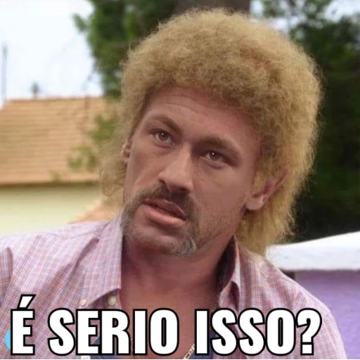 Figurinha: É SÉRIO ISSO?