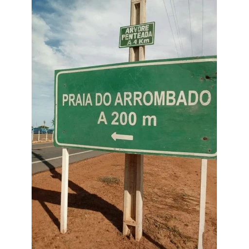 Figurinha: Placa Praia do Arrombado