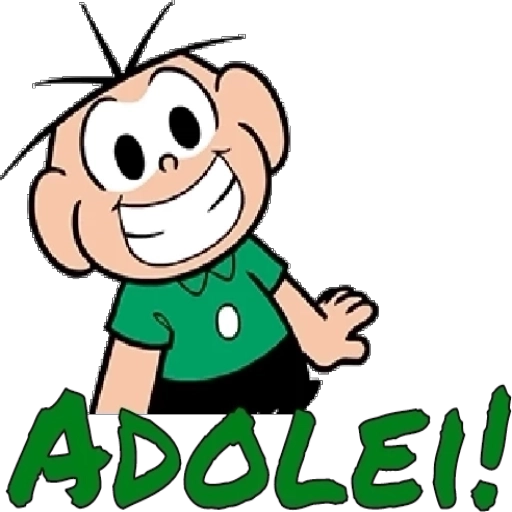Figurinha: Cebolinha Adolei!