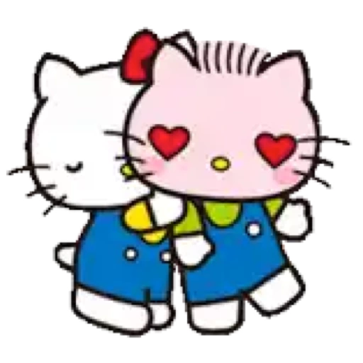 Figurinha: Hello Kitty Apaixonados