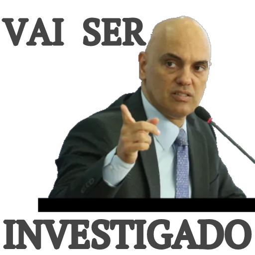 Figurinha: Alexandre de Moraes vai ser investigado