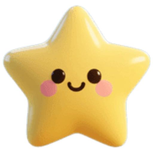 Figurinha: Estrela Fofa