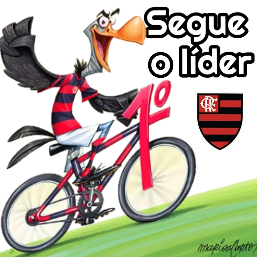 Figurinha: Segue o líder - Arara voadora