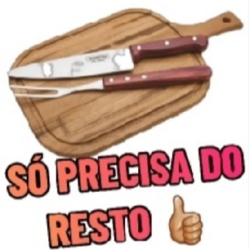 Figurinha: Só precisa do resto
