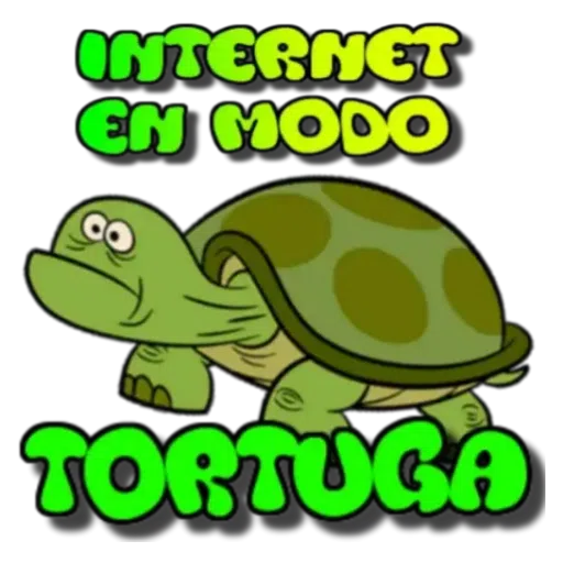 Sticker: Internet modo tortuga