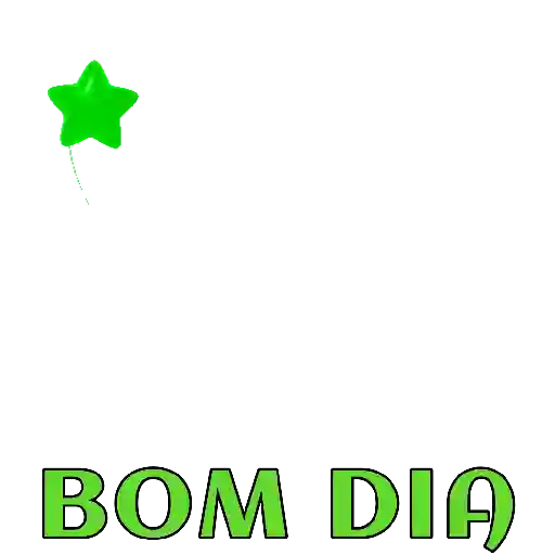 Figurinha: Bom Dia Estrela Cadente