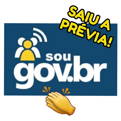 Figurinha: Saiu a prévia Sou Gov