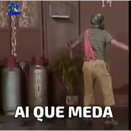 Figurinha: Chaves Amedrontado