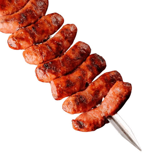 Figurinha: Linguiça na Brasa