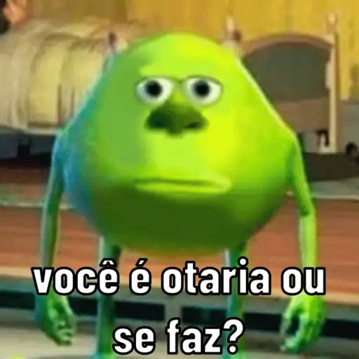 Figurinha: Mike Wazowski confuso