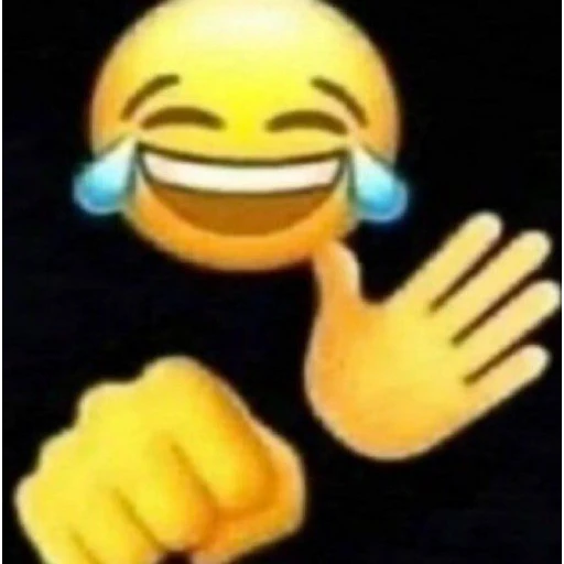 Figurinha: Emoji rindo