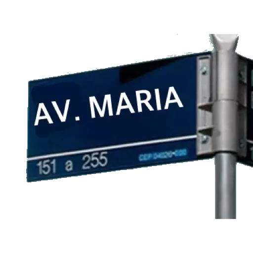 Figurinha: Av. Maria