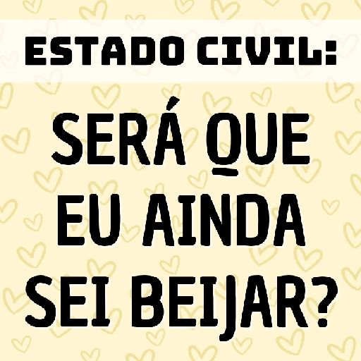 Figurinha: Será que eu ainda sei beijar?