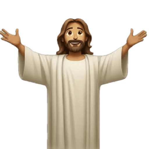 Figurinha: Jesus Cristo Emoji