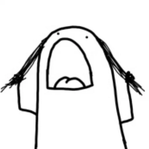 Figurinha: Meme Flork Scream