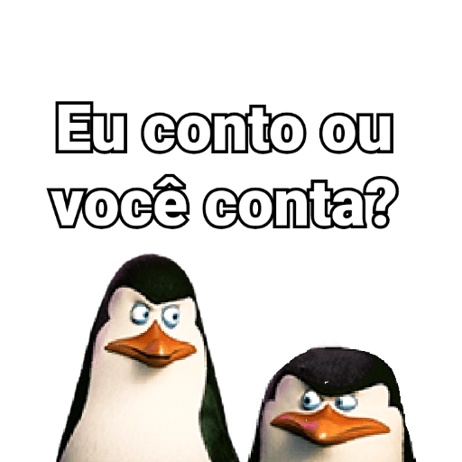 Figurinha: Pinguins de Madagascar: Eu conto?