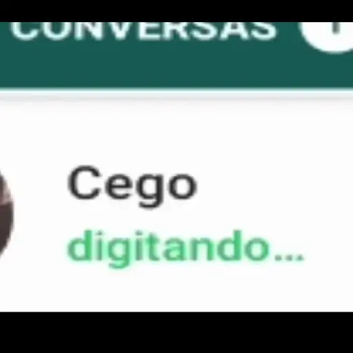 Figurinha: Cego Digitanto