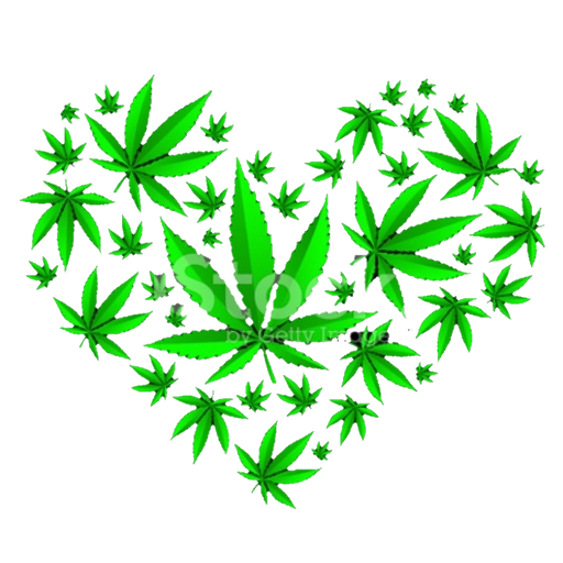 Figurinha: Coração de Maconha