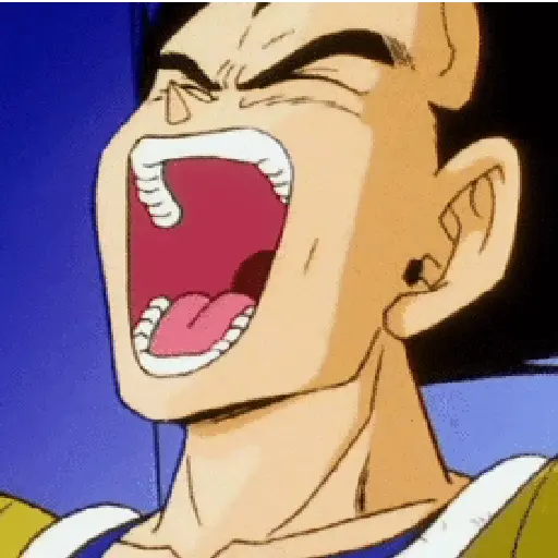 Figurinha: Grito de Vegeta