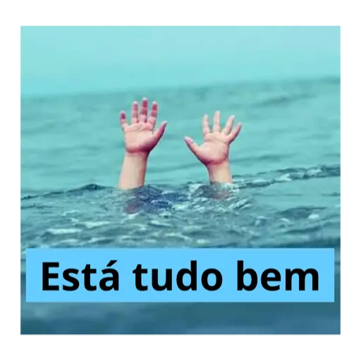 Figurinha: Está tudo bem
