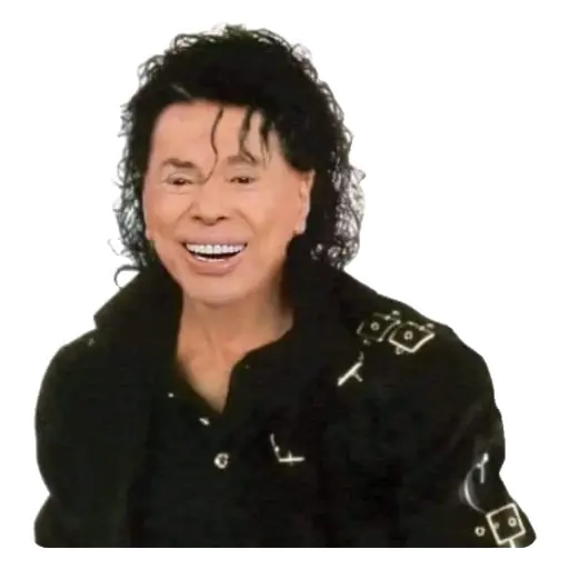 Figurinha: Roberto Carlos Sorrindo