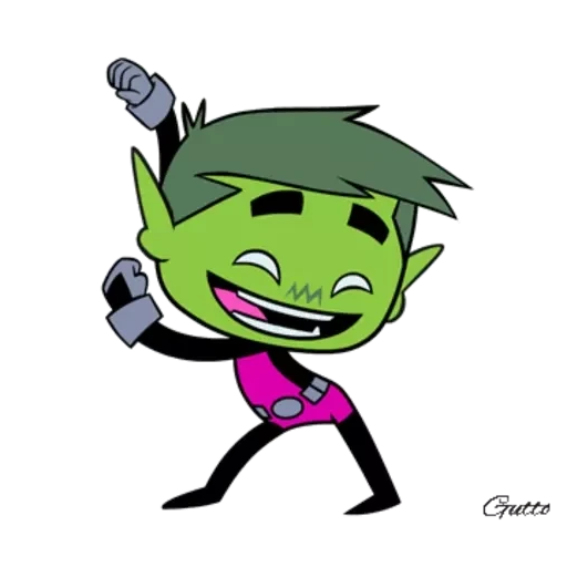 Figurinha: Mutano Dançando Alegre