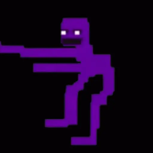 Figurinha: Homem Roxo se Desintegrando