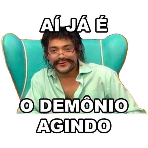 Figurinha: O Demônio Agindo