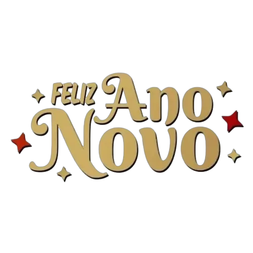 Figurinha: Feliz Ano Novo