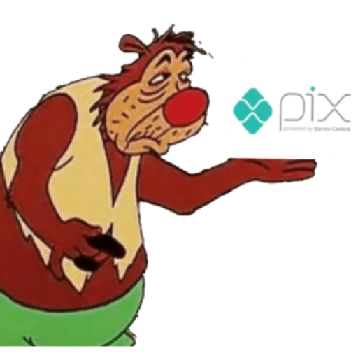 Figurinha: Urso do Pix