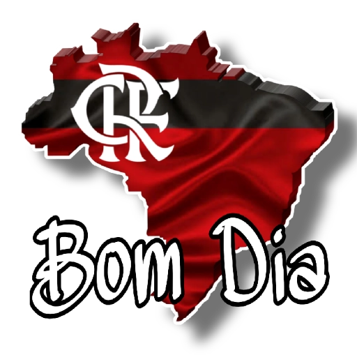 Figurinha: Bom Dia Fla Brasil