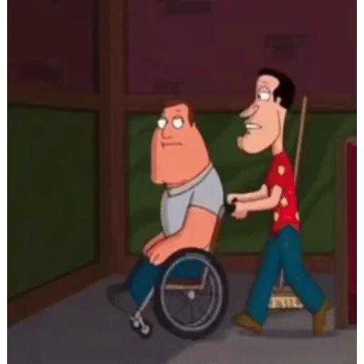 Sticker: Quagmire y Joe en Padre de familia