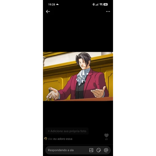 Sticker: Miles Edgeworth