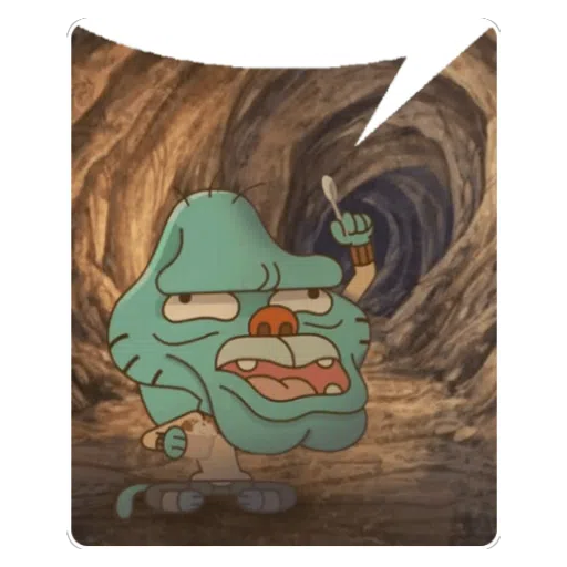 Figurinha: Gumball em O Incrível Mundo de Gumball