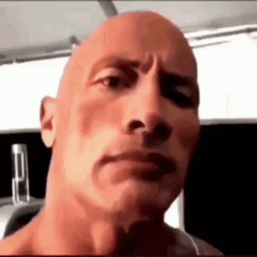 Figurinha: Dwayne The Rock Johnson Olhando