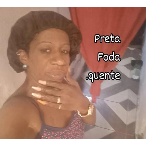 Figurinha: Preta Foda quente