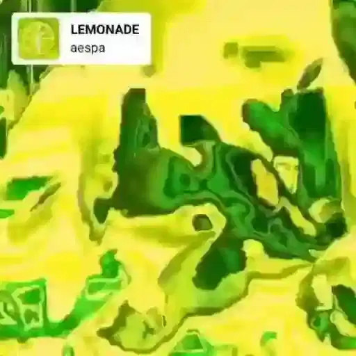 Figurinha: Adesivo Animado Lemonade Aespa