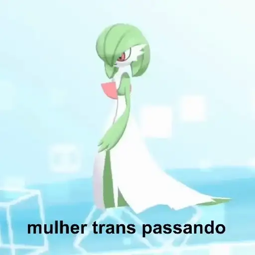 Figurinha: Gardevoir - Mulher Trans Passando
