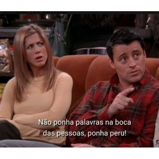 Figurinha: Joey e Rachel - Friends