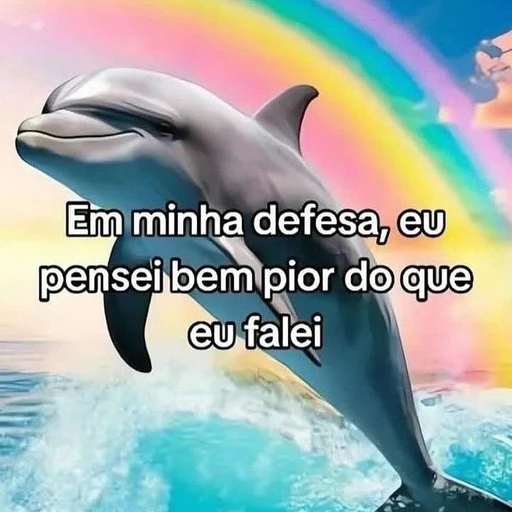 Figurinha: Em minha defesa