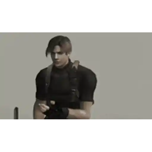 Figurinha: Leon S. Kennedy atirando