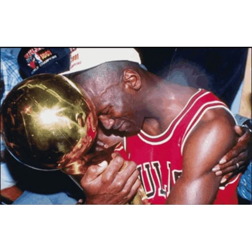 Figurinha: Michael Jordan campeão