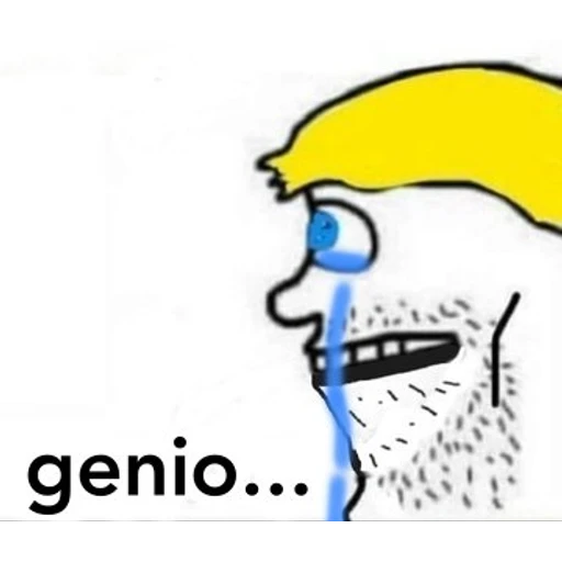 Figurinha: Gênio...