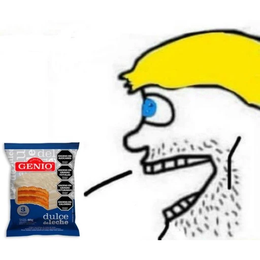 Figurinha: Alfajor Genio Meme